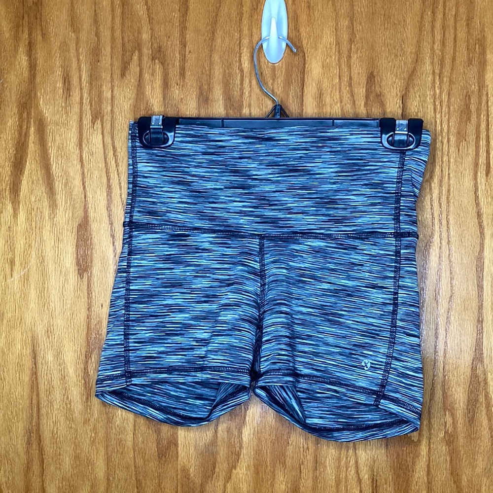 Xerox Athletic shorts with black grey white strips